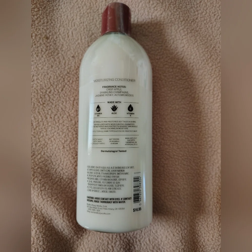 Bath & Body Works Champagne Apple & Honey Conditioner 16oz. - Picture 4 of 4